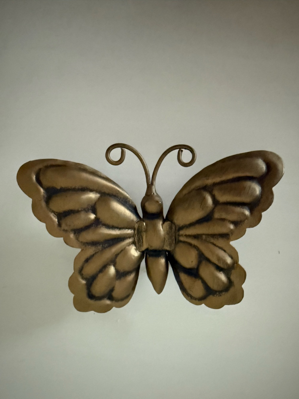 Antique Gold Butterfly Wall Accent - Brand Unspecified